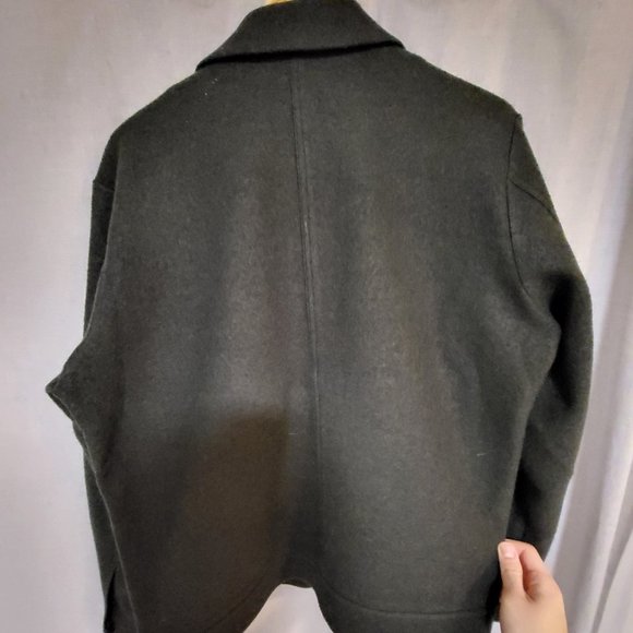 COS Charcoal Men's Shirt Jacket - Picture 2 of 5